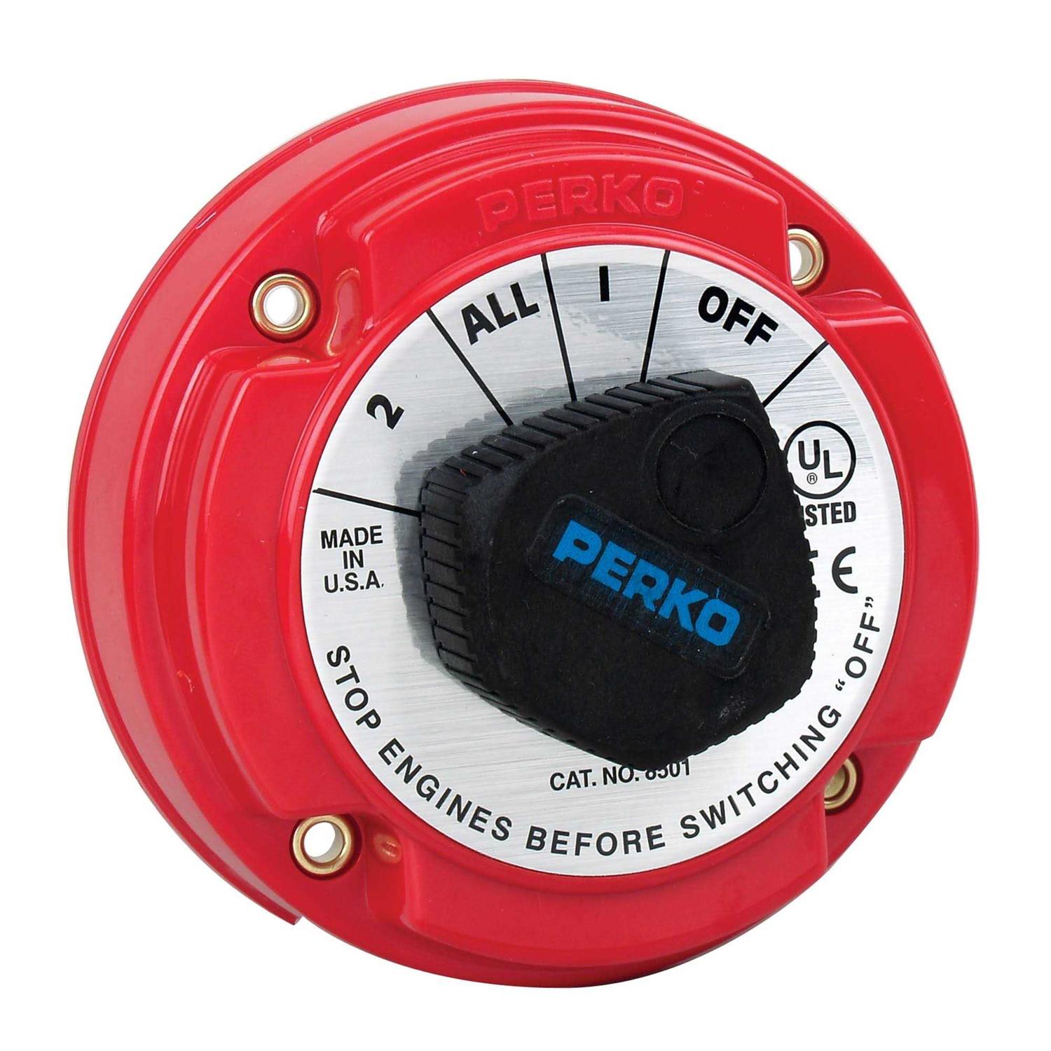 Perko Medium Duty Battery Selector Switch 8501DP - Zenithce