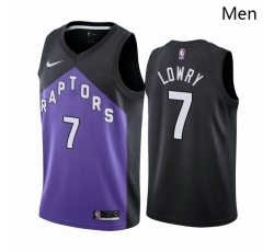 Toronto Raptors 7 Kyle Lowry Purple Swingman 2020 21 Earned Edition Jersey - Zenithce