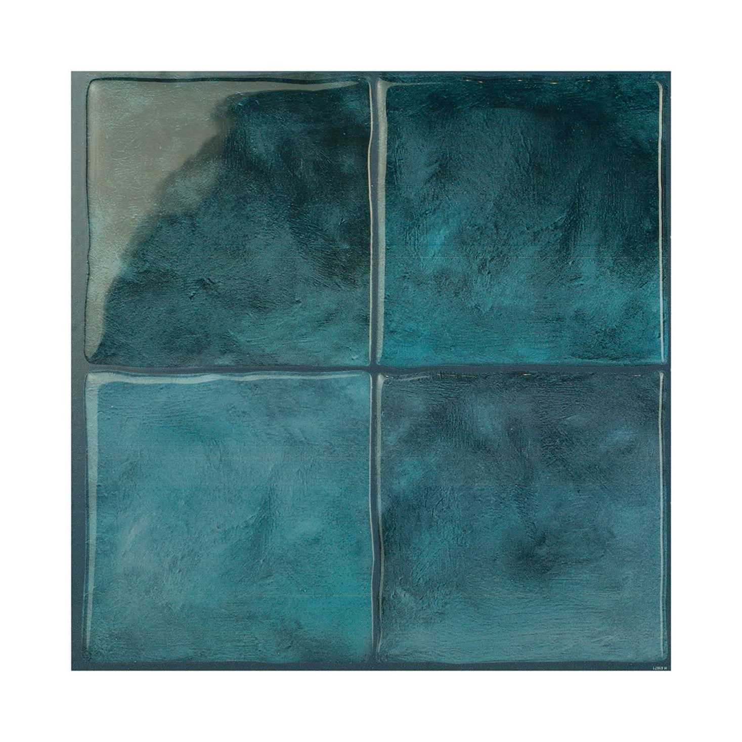 Smart Tiles Vintage Vinci Black 9 in. x 9 in. Vinyl Peel and Stick Tile - Zenithce