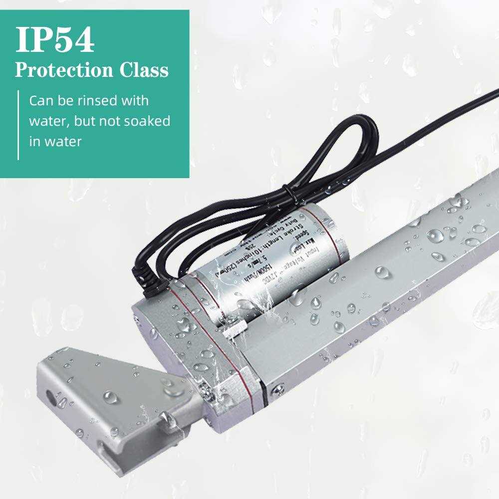 Eco-worthy Stroke Linear Actuator 330lbs Maximum Lift with Mounting Brackets - Zenithce