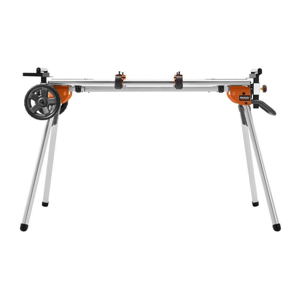 RIDGID AC9946 Mobile Miter Saw Stand with Mounting Braces - Zenithce