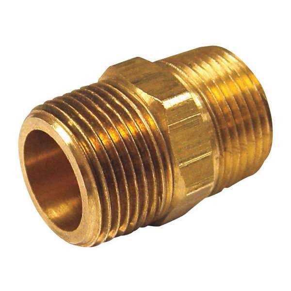 JMF Brass Hex Reducing Nipple - Zenithce