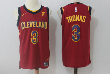 Cleveland Cavaliers #3 Isaiah Thomas Red Stitched Swingman Jersey - Zenithce