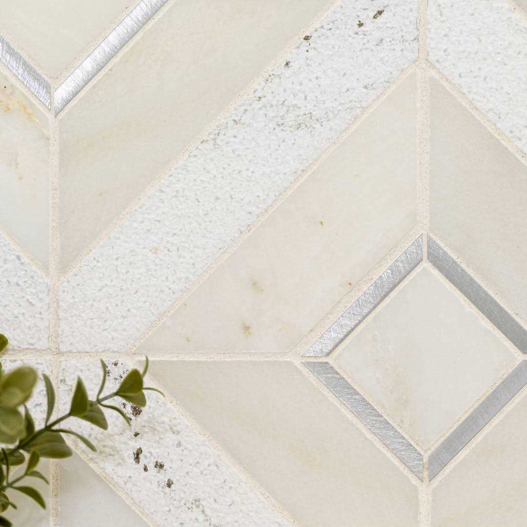 MSI Verona Pattern 11.85 in. x 11.85 Multi-Surface Mesh-Mounted Mosaic Tile - Zenithce