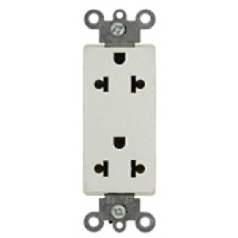 Leviton 5825 Univory Decora Duplex Receptacle - Zenithce