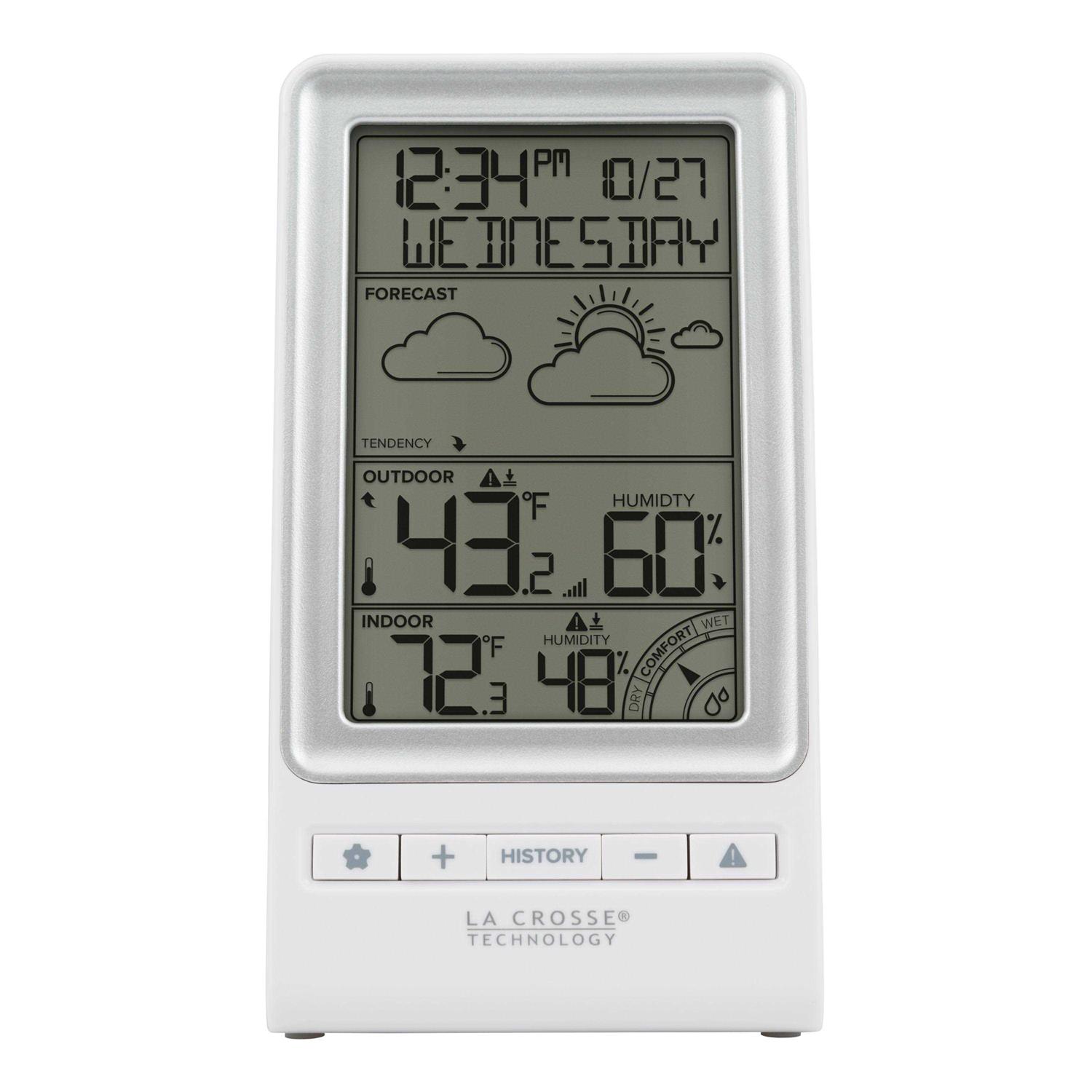 La Crosse Technology Wireless Digital Rain Station with Temperature & Humidity - Zenithce