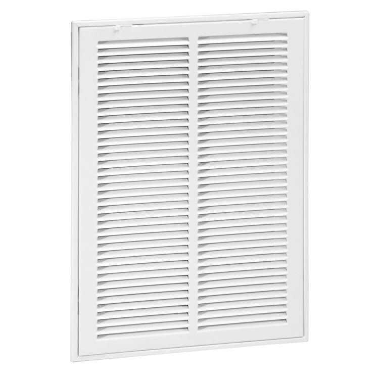 Hart Cooley 650 Series White Flat Wall Return Air Grille - Zenithce