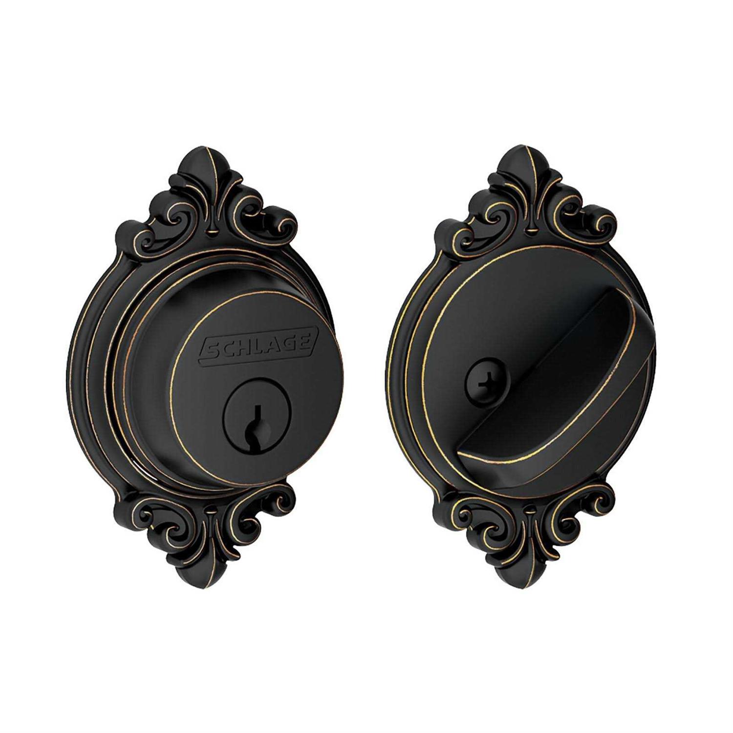 Single Cylinder Deadbolt with Brookshire Trim Schlage - Zenithce