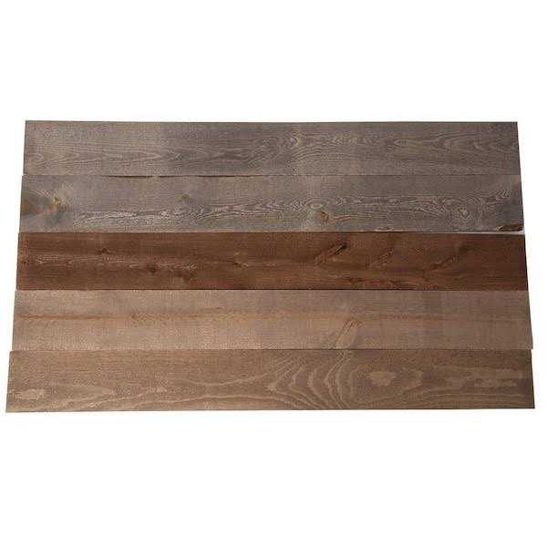 Sparrow Peak Solid Wood Wall Paneling - Zenithce