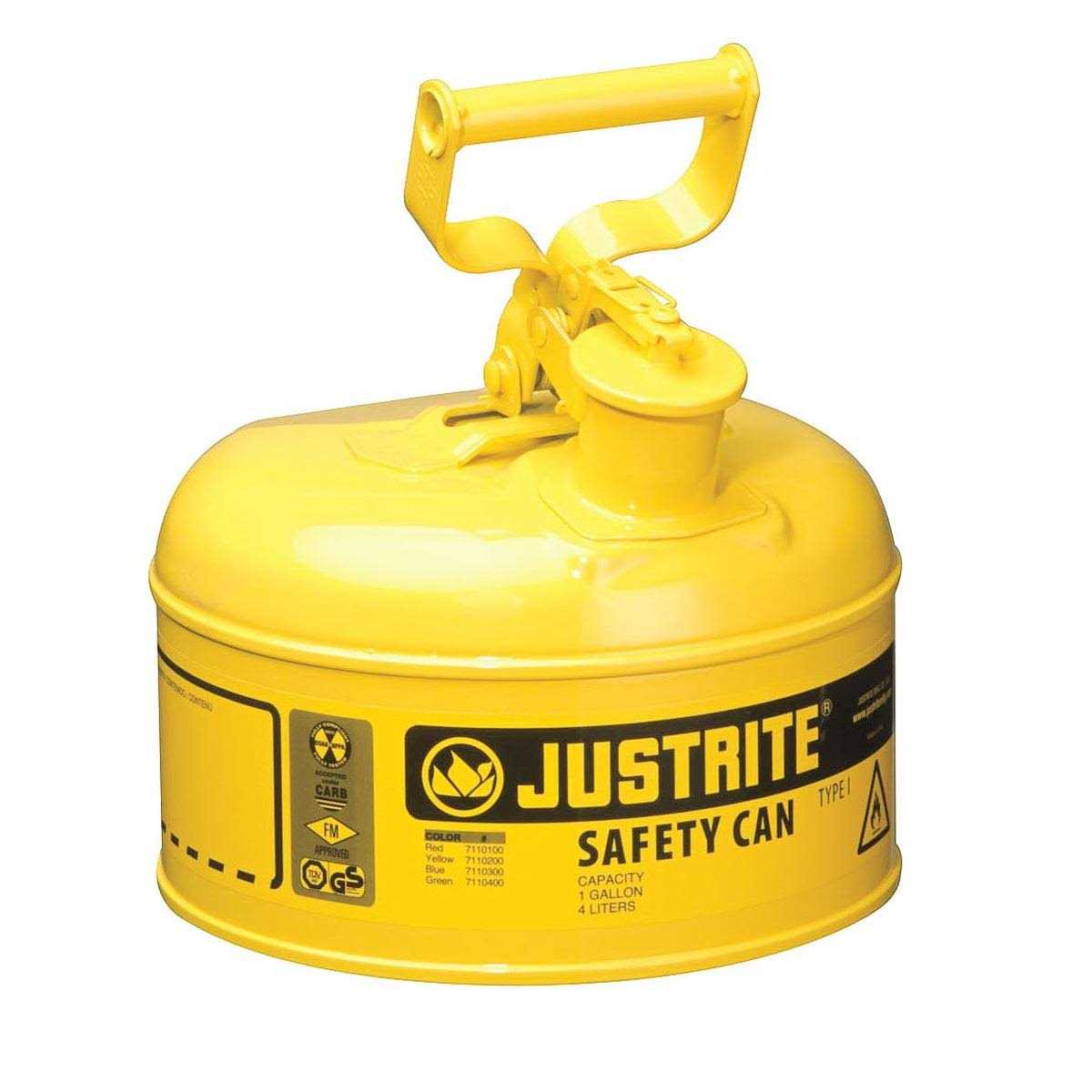 Justrite Type Safety Can - Zenithce