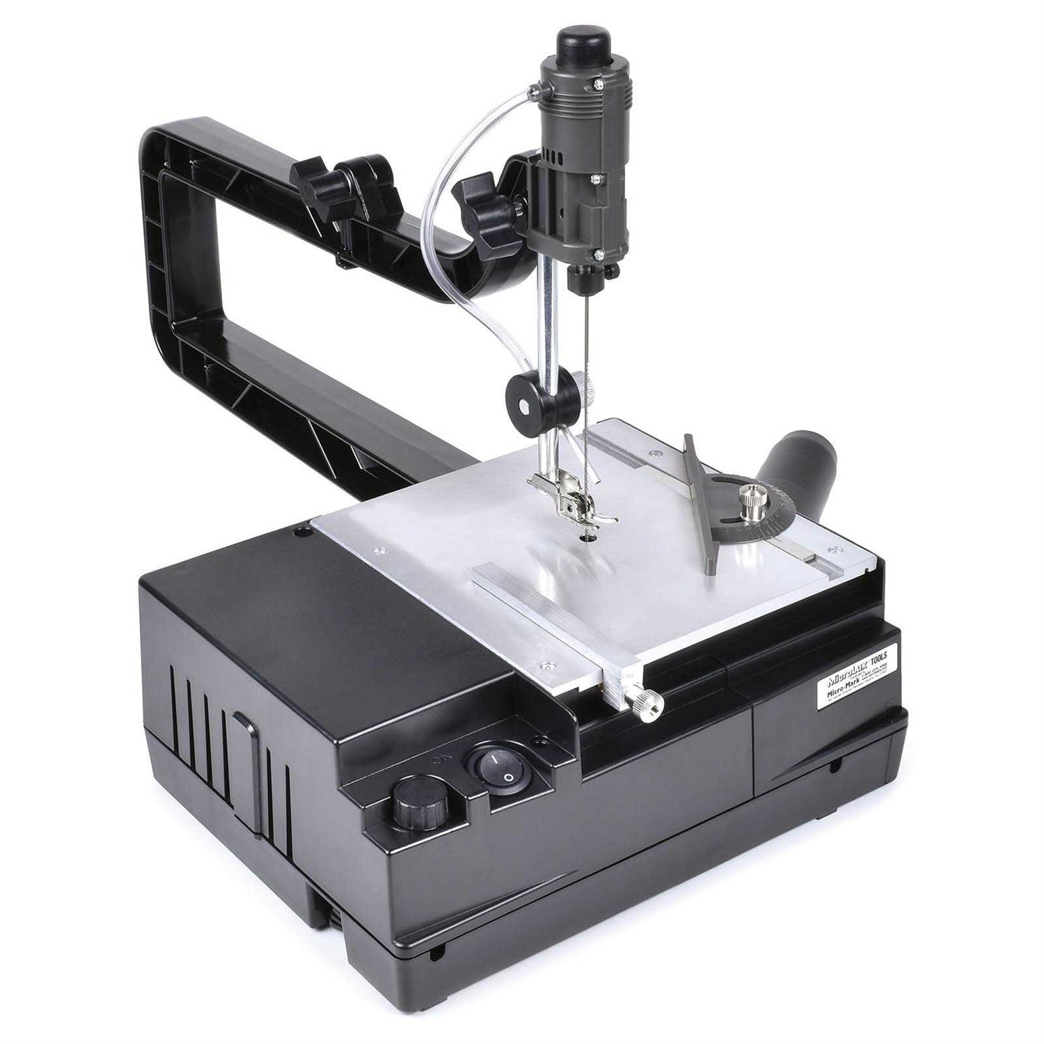 Microlux Mini Tilt Arbor Table Saw for Benchtop Hobby Use - Zenithce