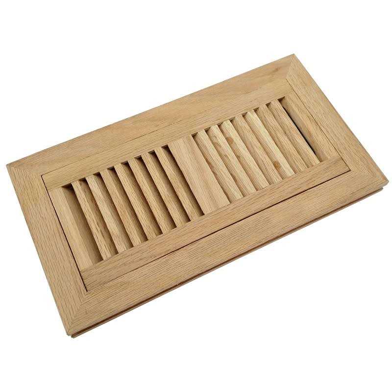 Homewell Oak Wood Floor Register Flush Mount Vent - Zenithce