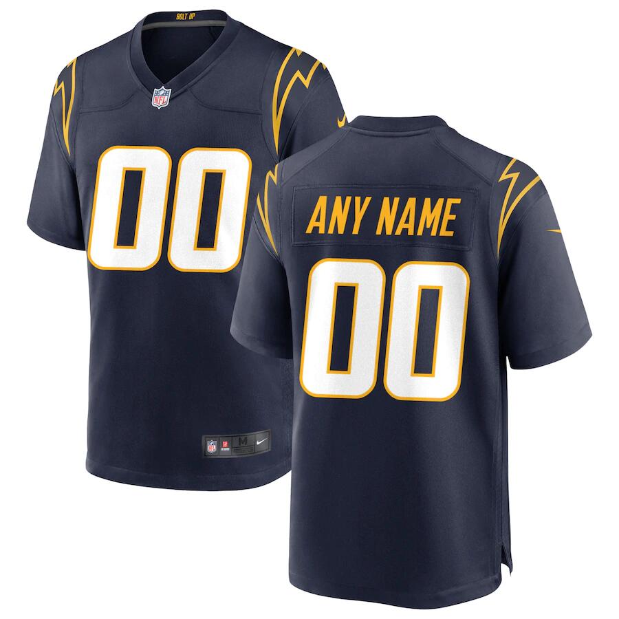 Los Angeles Chargers Customized 2020 Navy Vapor Untouchable Stitched Limited Jersey - Zenithce