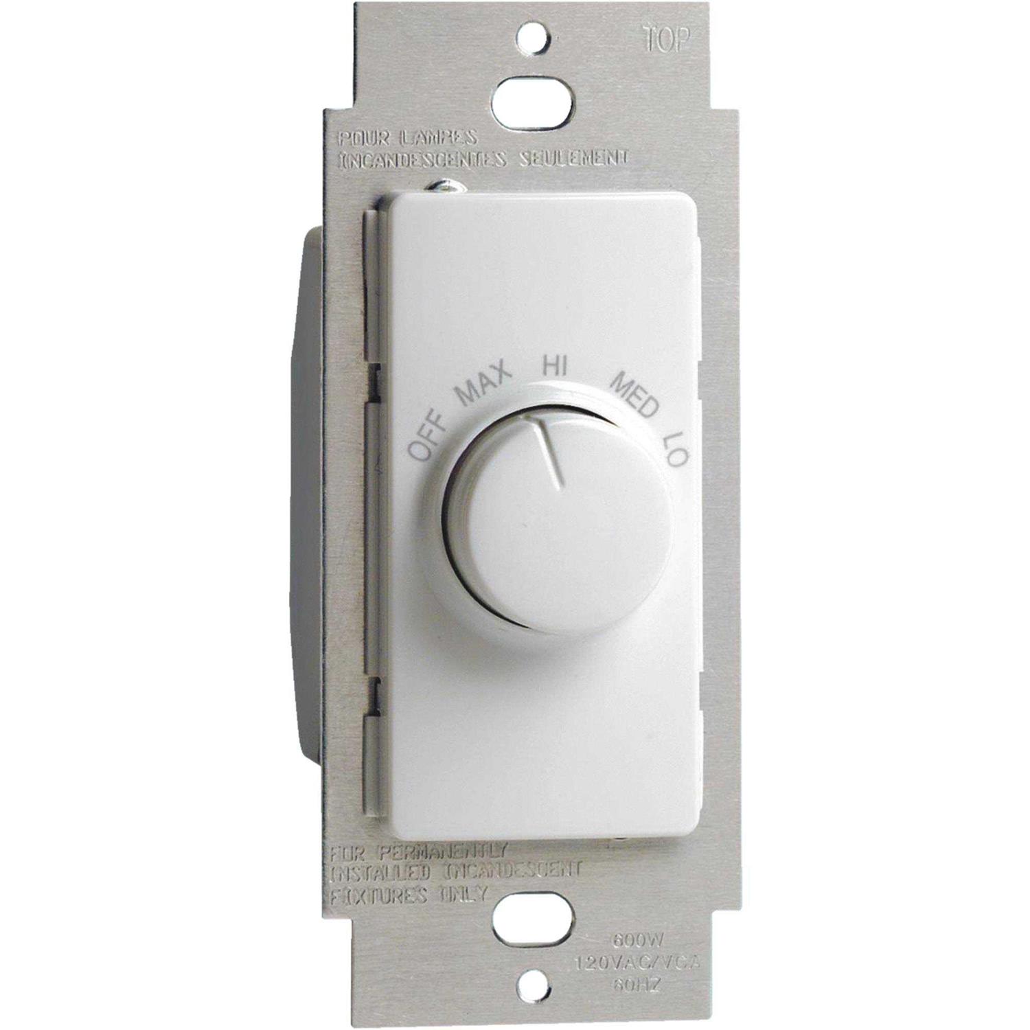 Leviton Rotary Fan Speed Control 06616-00W - Zenithce