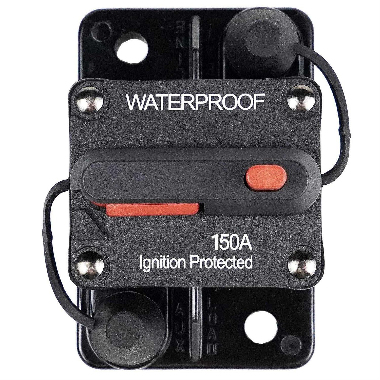 RVCAZON Stetion Amp Circuit Breaker Trolling with Manual Reset Car Marine - Zenithce