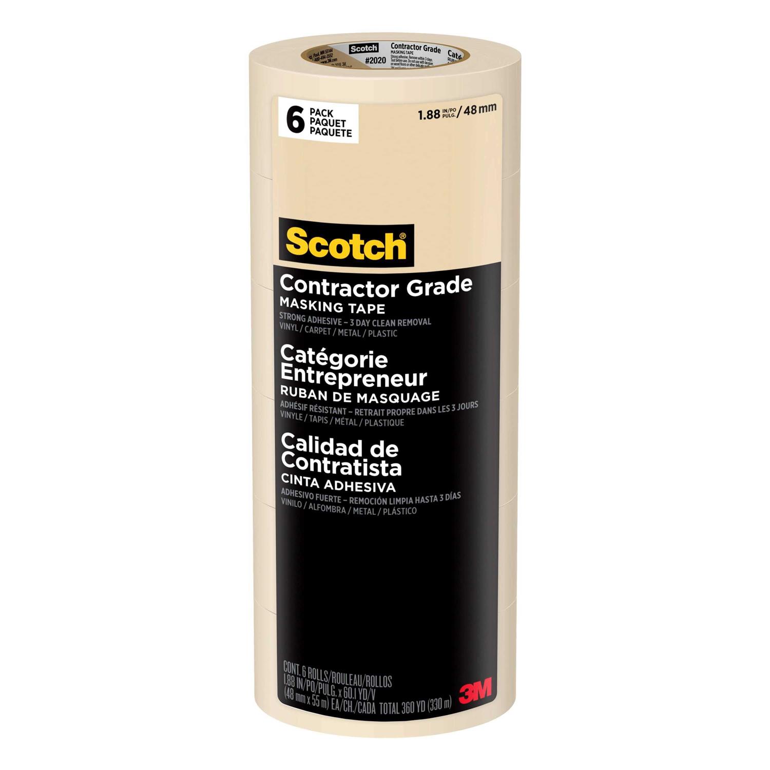 Scotch 2020-24ECP Masking Tape - Zenithce
