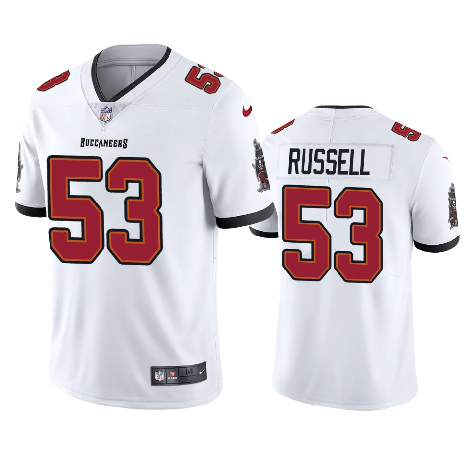 Tampa Bay Buccaneers #53 Chapelle Russell 2020 White Vapor Untouchable Limited Stitched Jersey - Zenithce