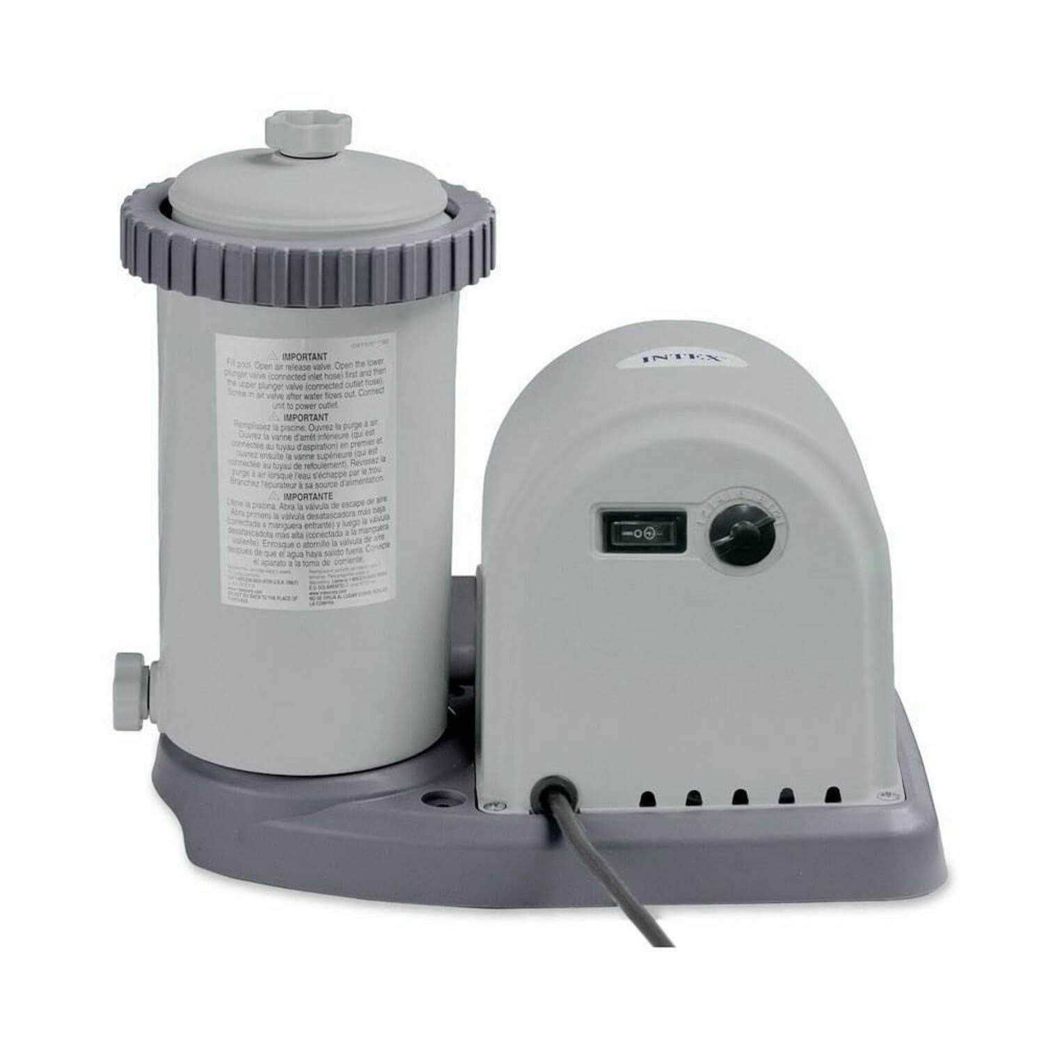 Intex 1200 GPH Sand Filter Pump - Zenithce