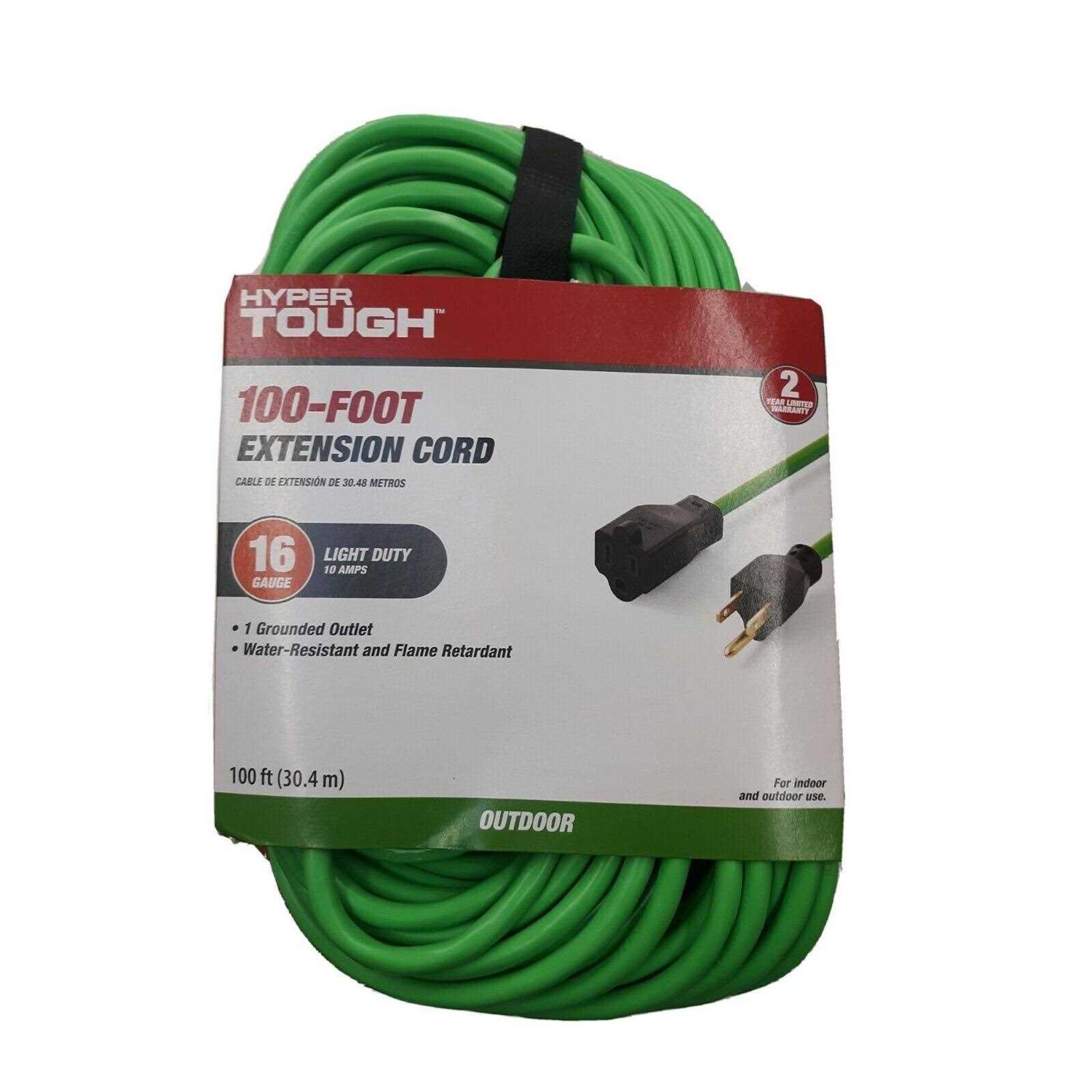 Hyper Tough 16/3 Outdoor Extension Cord - Zenithce