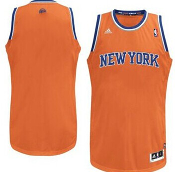 New York Knicks Blank Orange Swingman Jersey - Zenithce