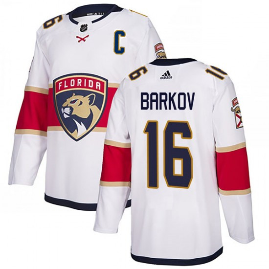 Florida Panthers #16 Aleksander Barkov White Stitched Jersey - Zenithce
