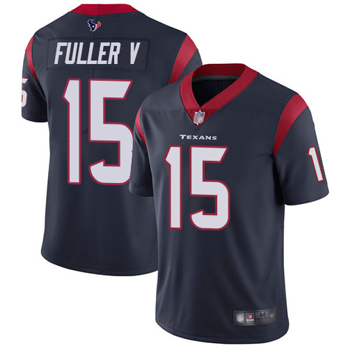 Houston Texans #15 Will Fuller V Navy Vapor Untouchable Limited Stitched Jersey - Zenithce