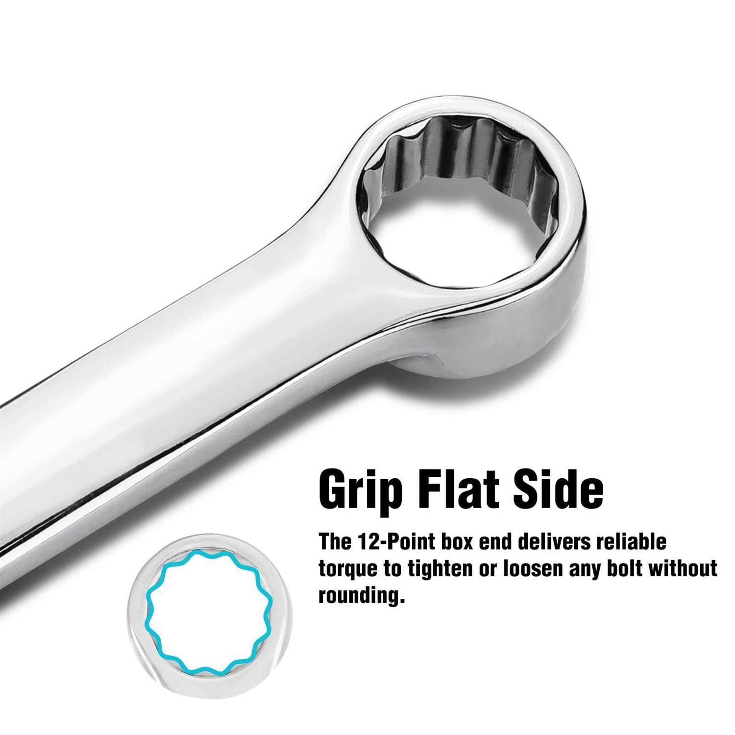 DURATECH Extra Long Flex-Head Ratcheting Wrench - Zenithce