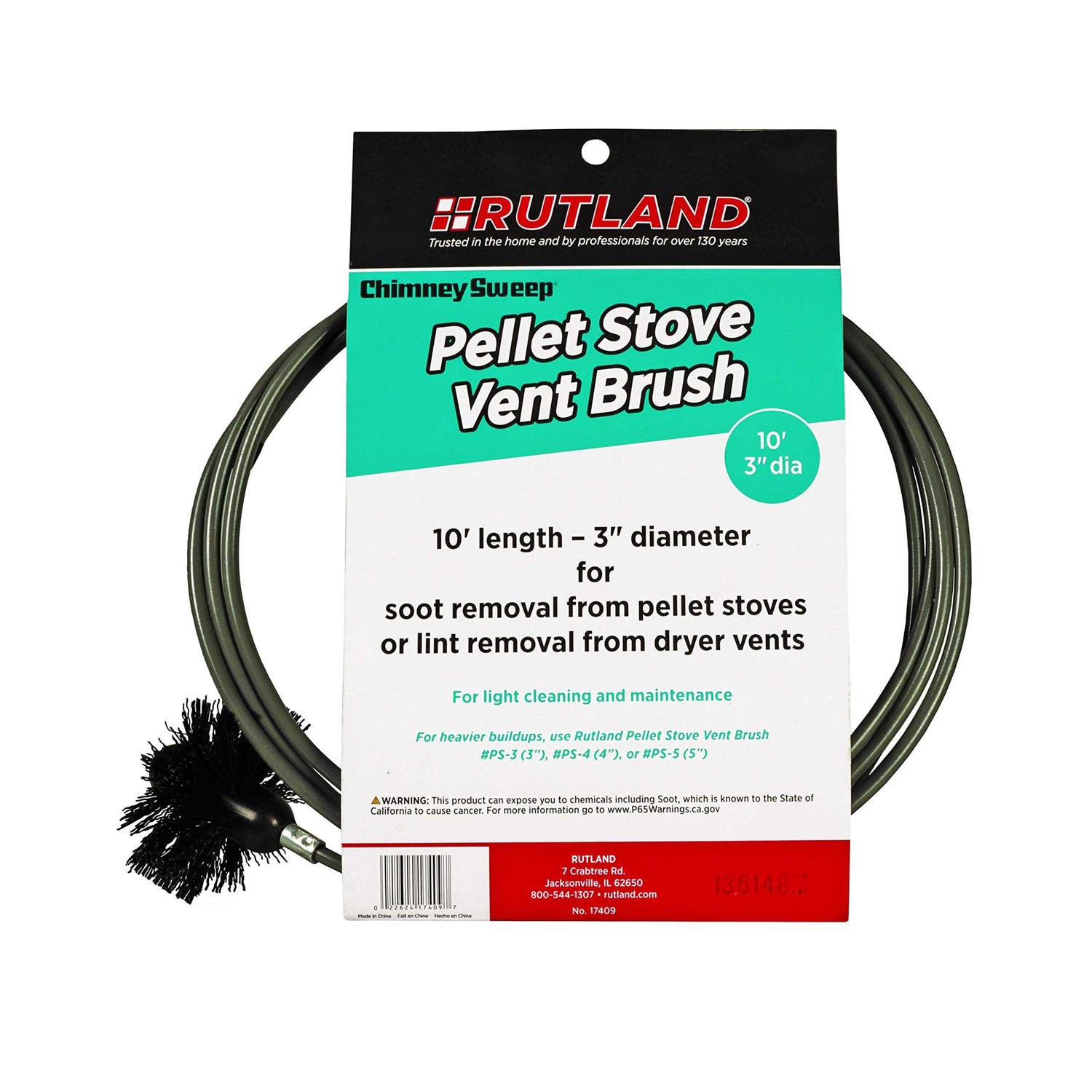 Rutland Pellet Stove Vent Brush - Zenithce