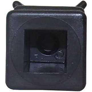Fence Finials Easy-Tap Installation High-Impact Polypropylene Four-Sided Spire - Zenithce