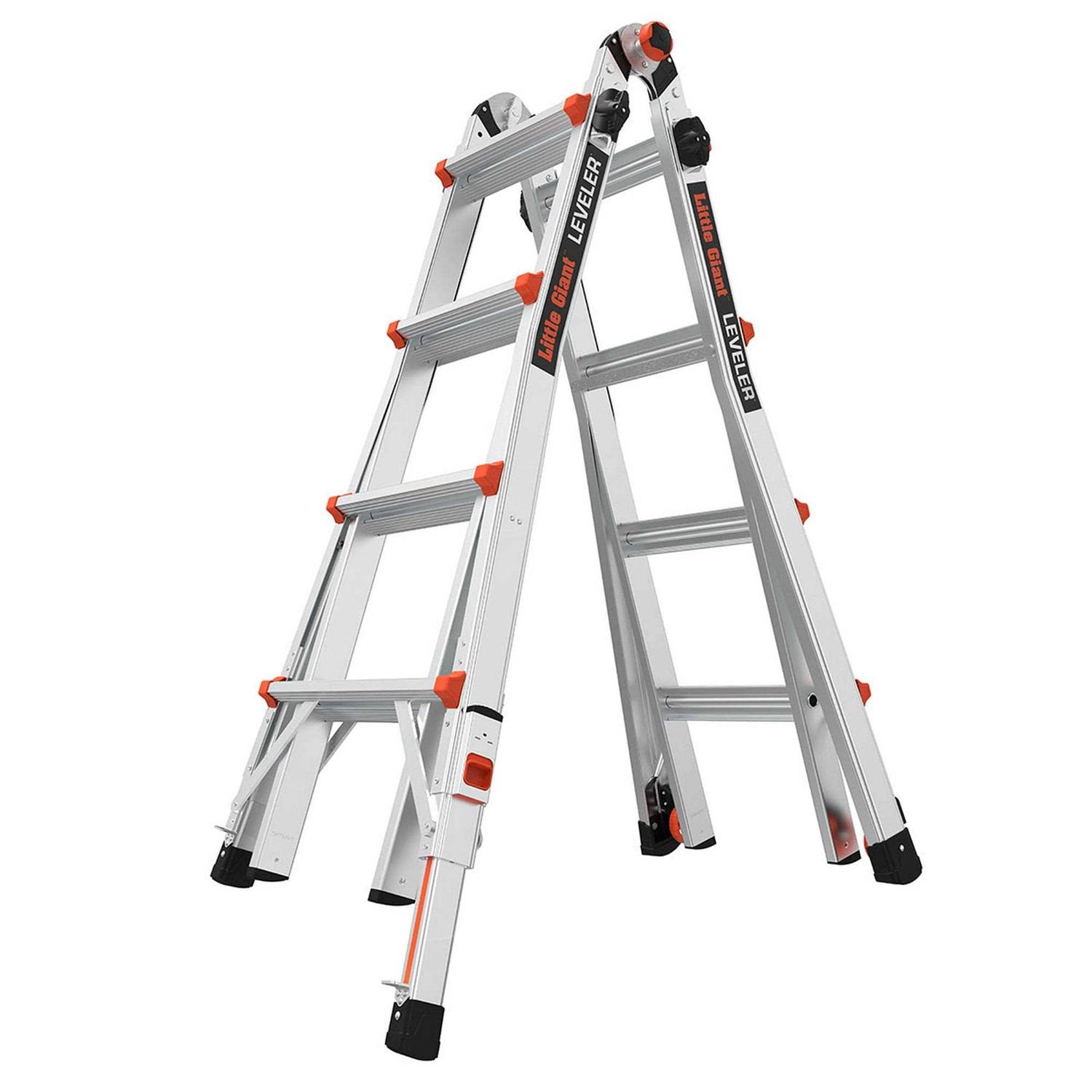Little Giant Ladders King Kombo 2 Pro M6 6-ft Fiberglass Type 1aa- 375-lb Load Capacity Step Ladder in Green | 13906-002 - Zenithce