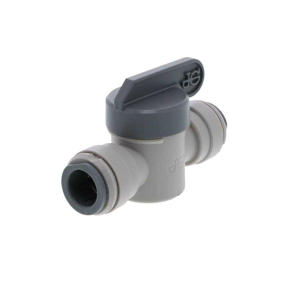 John Guest PPSV040808WP Shut-Off Valve 1/4 in Connection - Zenithce