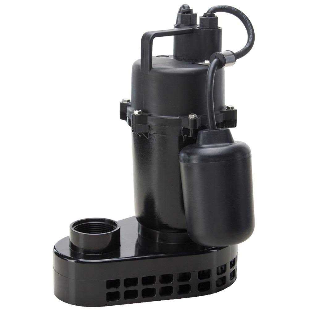 Utilitech 0.33-HP Thermoplastic Submersible Utility Pump 148002 - Zenithce