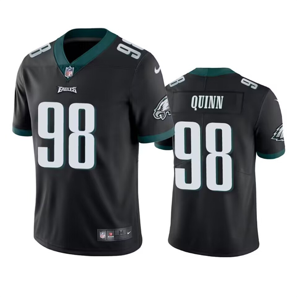 Philadelphia Eagles #98 Robert Quinn Black Vapor Untouchable Limited Stitched Jersey - Zenithce