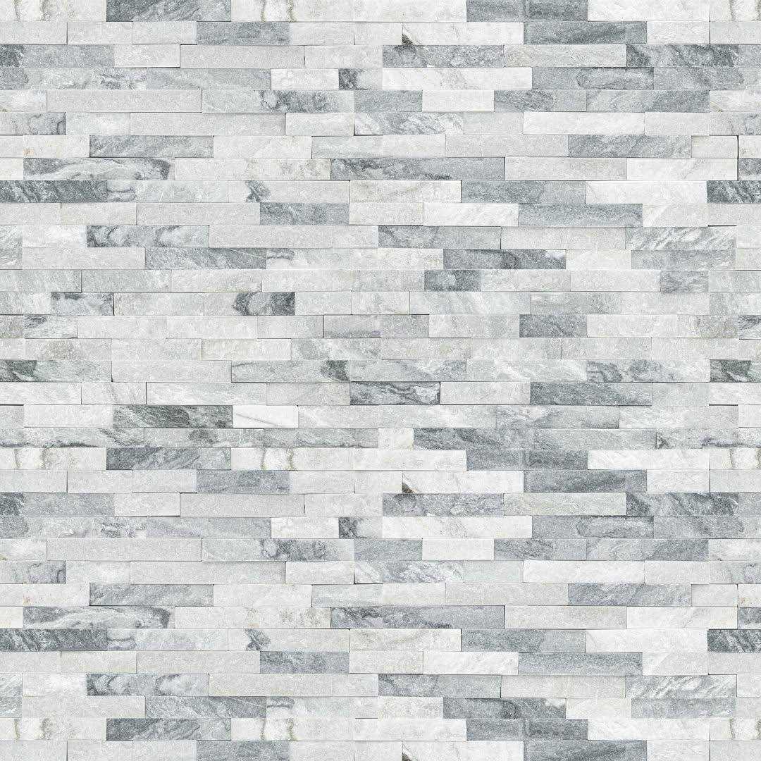 MSI Alaska Gray Ledger Panel 6 in. x Natural Marble Wall Tile - Zenithce