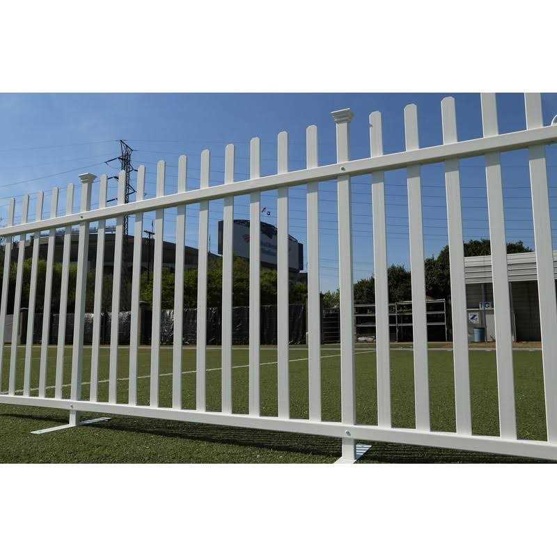Zippity Outdoor Products ZP19018 Manchester No-Dig Vinyl Fence White - Zenithce