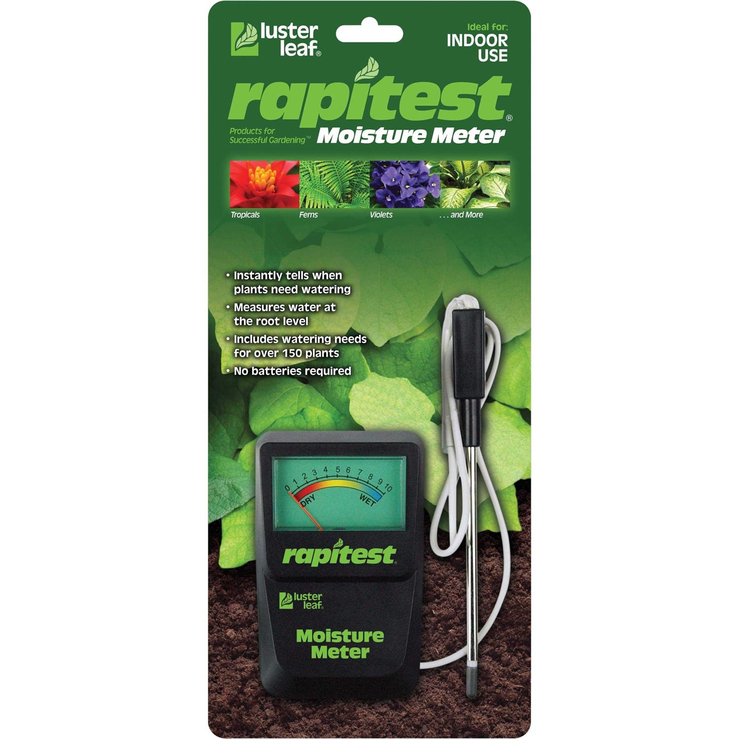 Luster Leaf Rapitest Mini Soil 4-in-1 Tester - Zenithce
