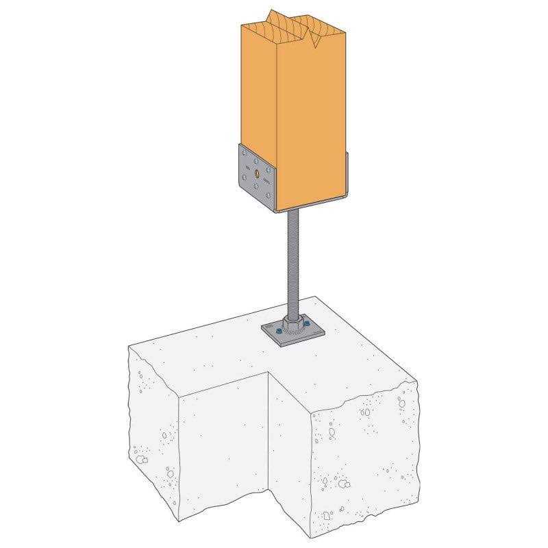 Simpson Strong-Tie Post Cap - Zenithce