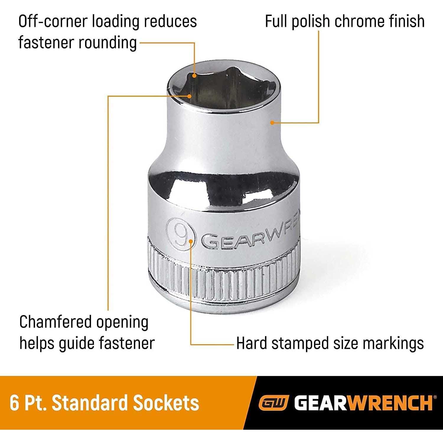 Gearwrench 80190 1/4 Drive External Torx Socket E8 - Zenithce