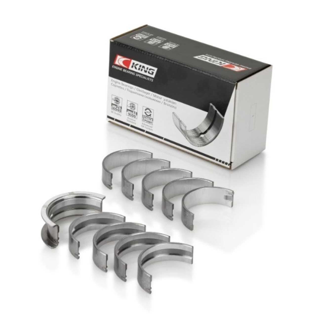 King Bearings MB 557SI 010 Main Bearing Set - Zenithce