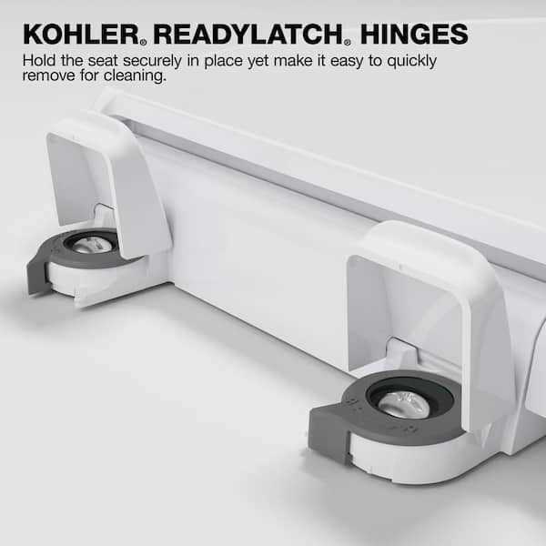 KOHLER Transitions Nightlight ReadyLatch Quiet-Close elongated toilet seat - Zenithce