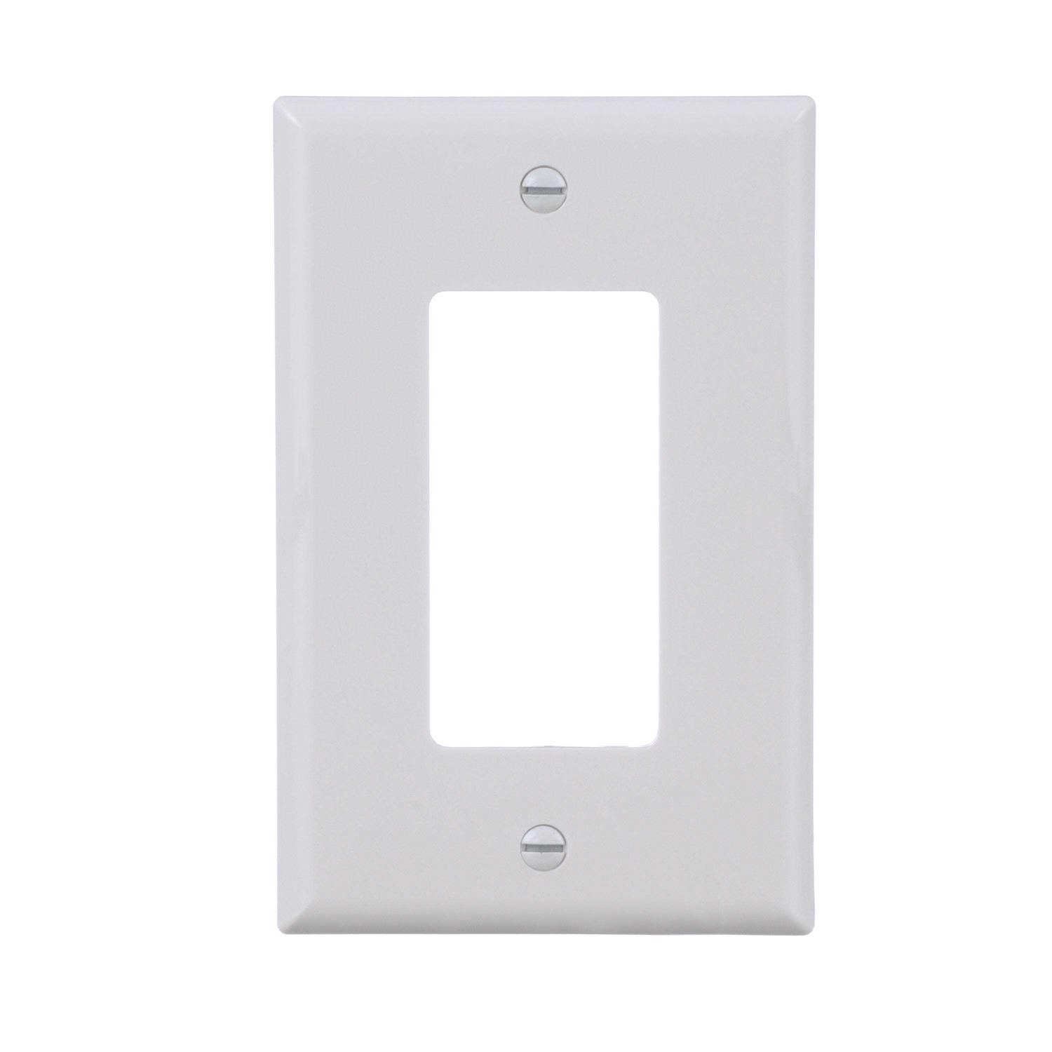 Eaton 1-Gang Blank Standard Wall Plate 2129W-F-LW - Zenithce