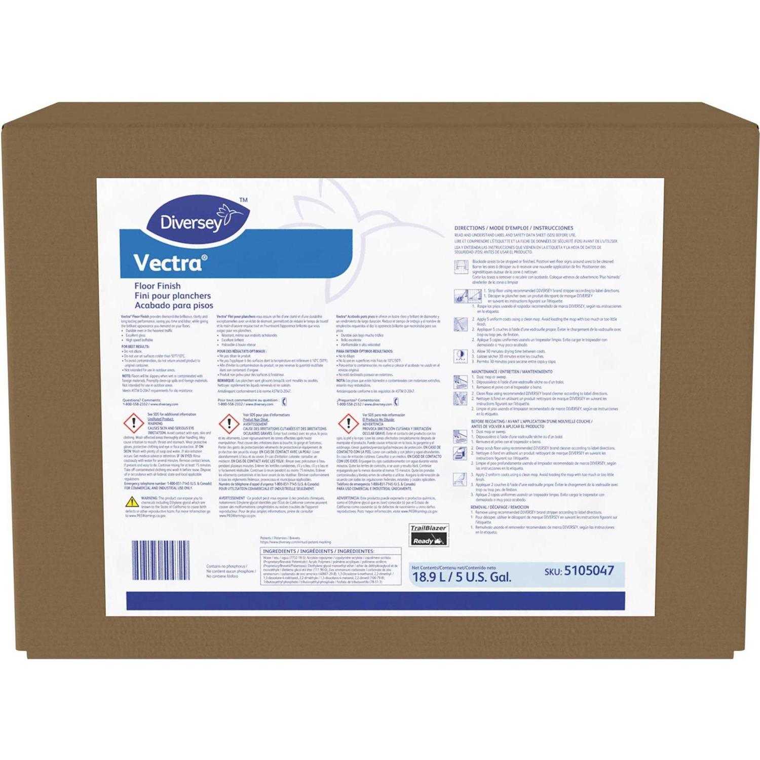 Diversey Carefree Matte Floor Finish - Zenithce