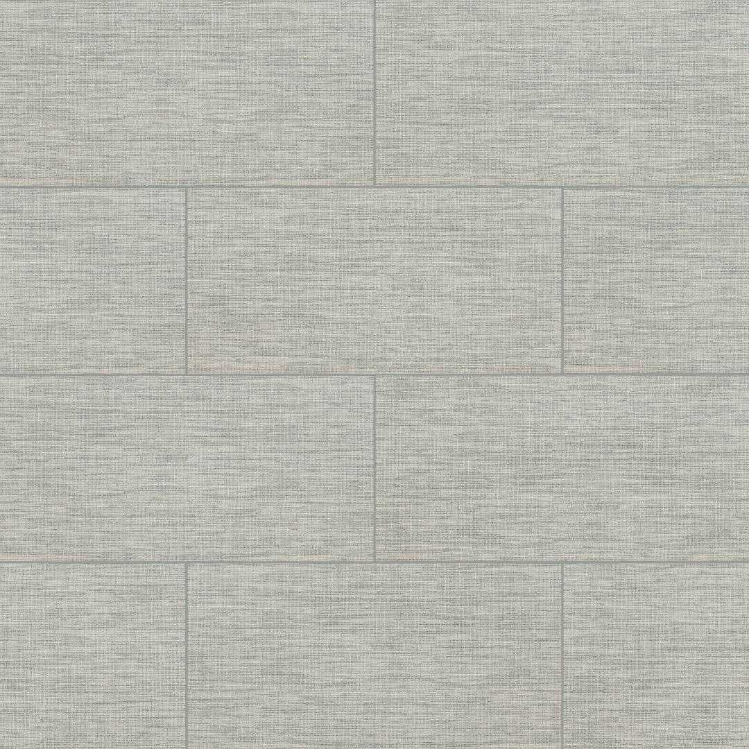 Tektile 12 x 24 Porcelain Fabric Look Tile MSI - Zenithce