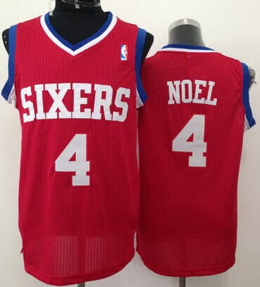 Philadelphia 76ers #4 Nerlens Noel Red Swingman Jersey - Zenithce