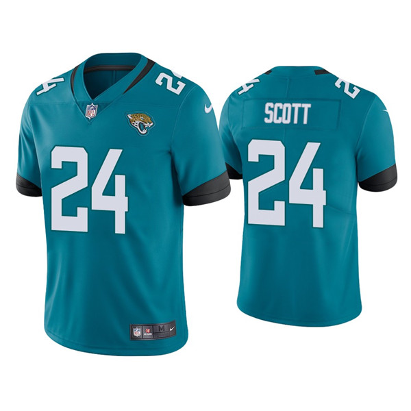 Jacksonville Jaguars #24 Josiah Scott Blue Vapor Untouchable Limited Stitched Jersey - Zenithce