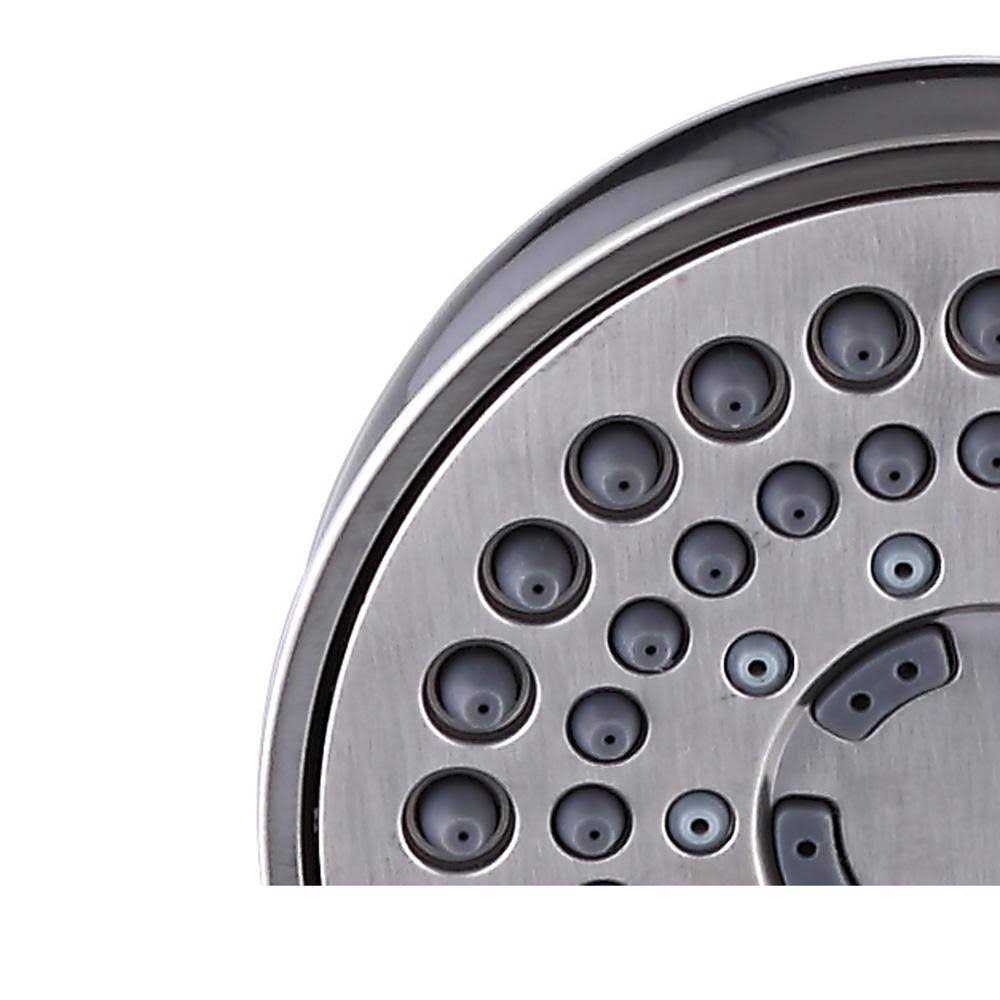Glacier Bay 6-Spray 3.7 in. Single Wall Mount Handheld Adjustable Show - Zenithce