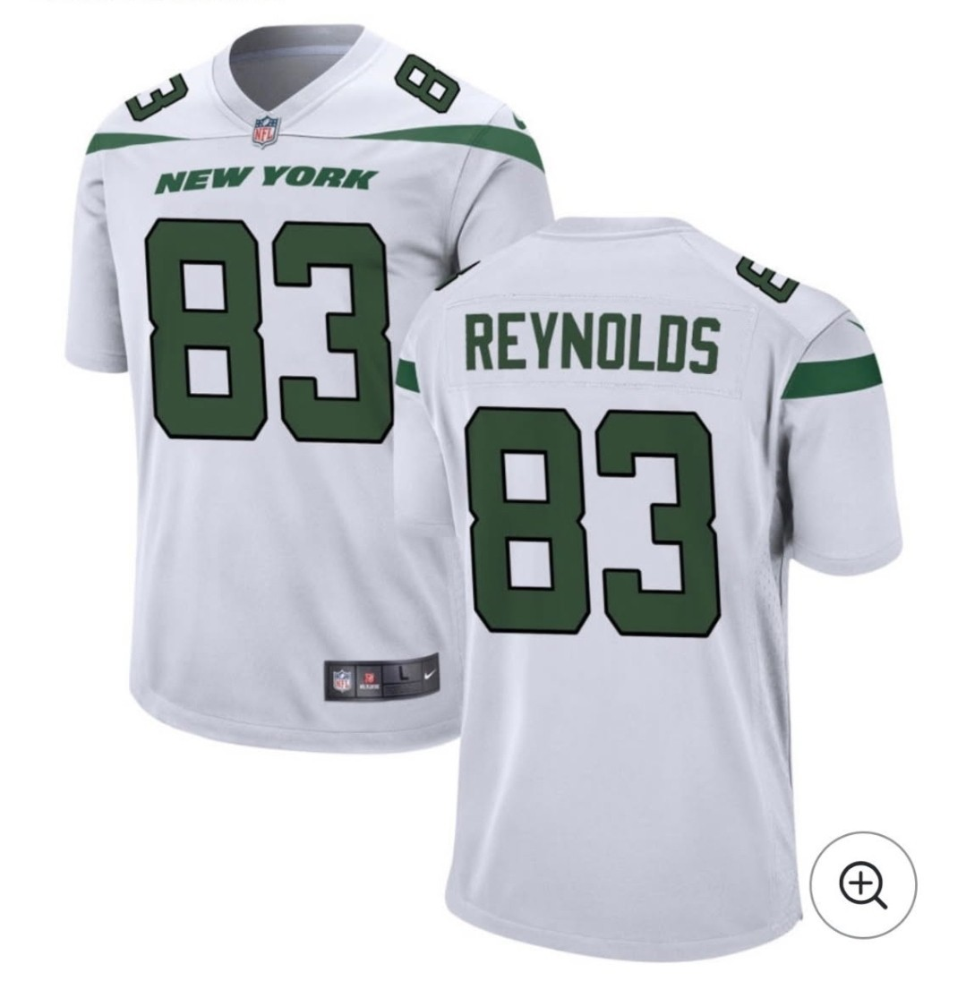 New York Jets #83 Josh Reynolds White Vapor Untouchable Limited Stitched Jersey - Zenithce