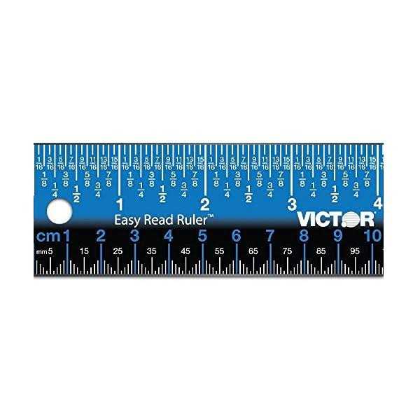Victor Easy Read Ruler Stainless Steel - Zenithce