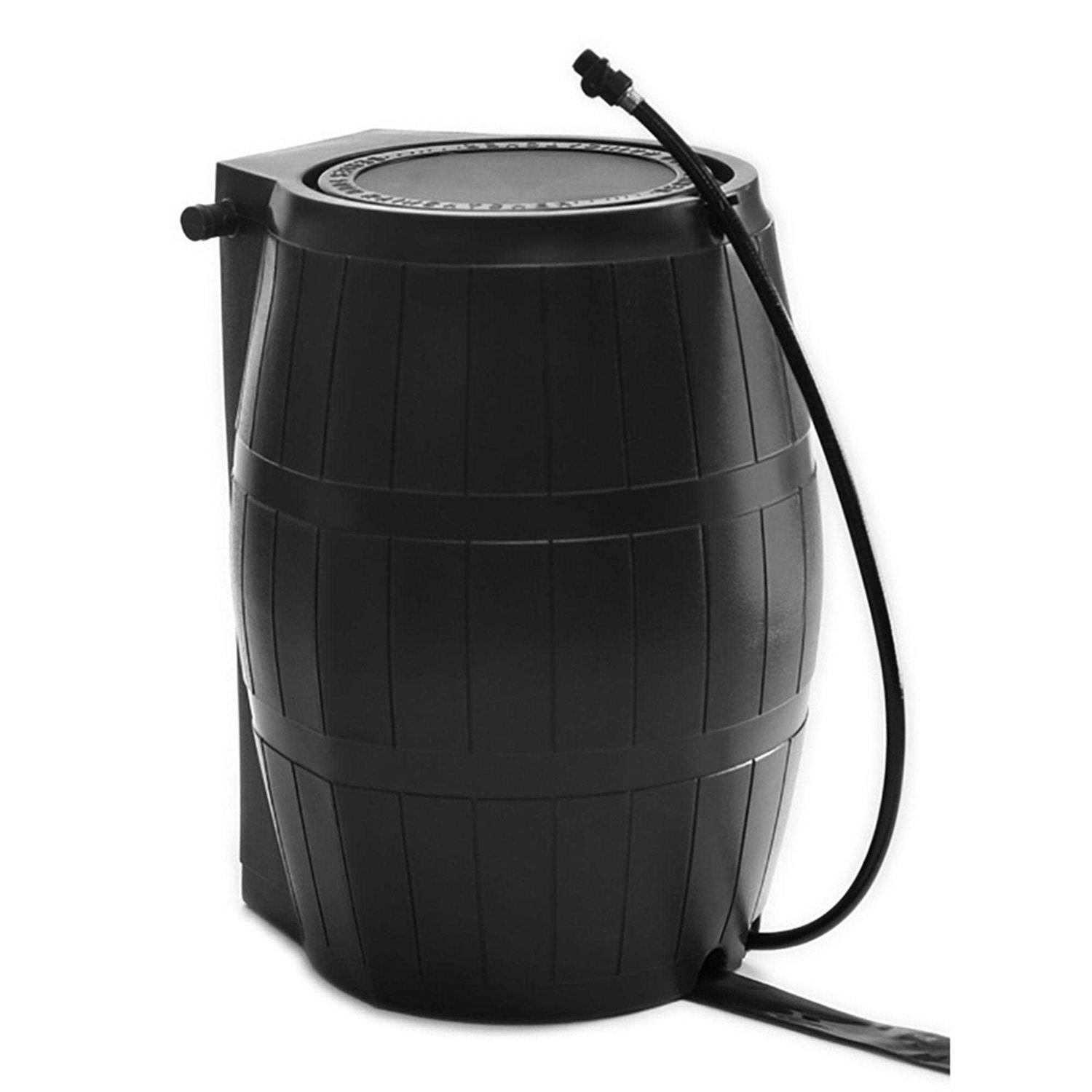 FCMP Outdoor 50-Gallon BPA Free Home Rain Water Catcher Barrel - Zenithce