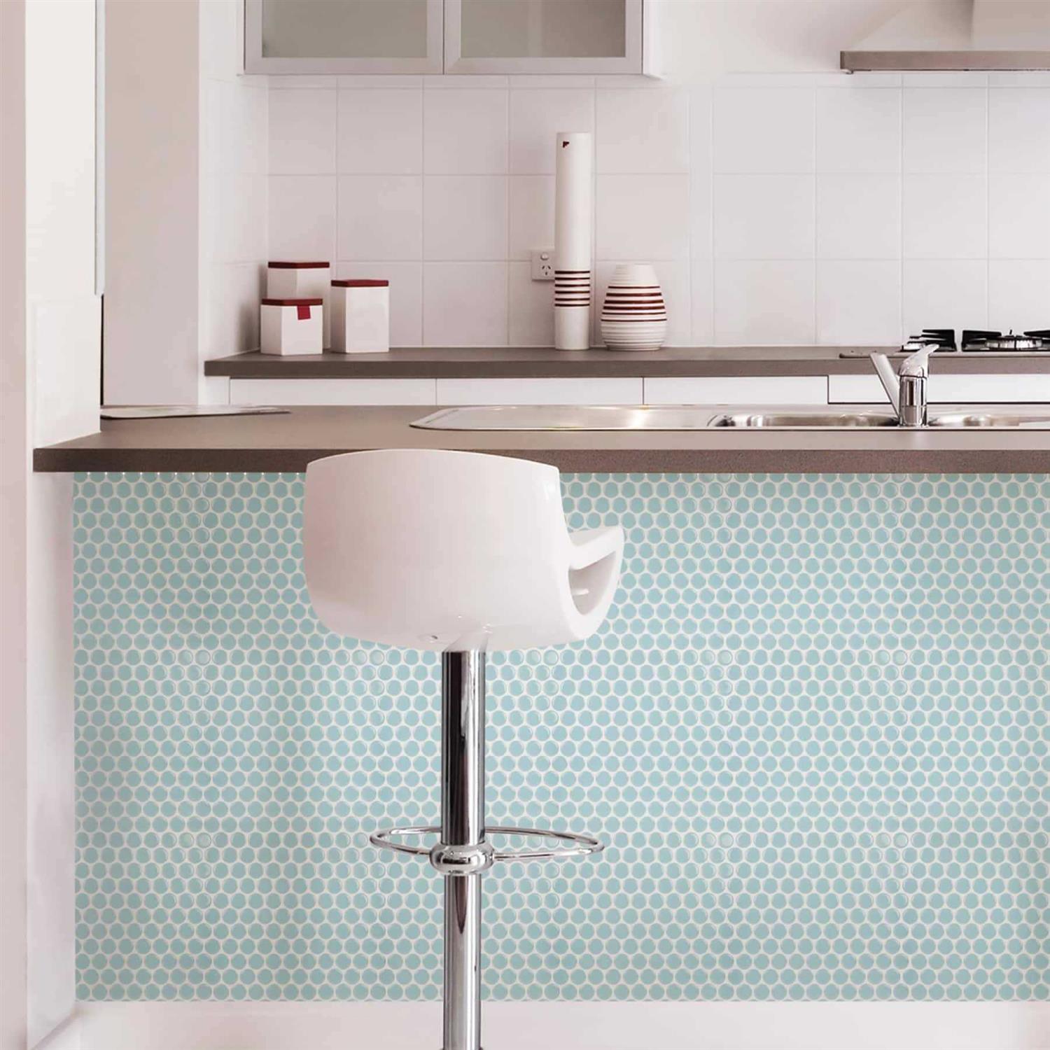 InHome Hexagon Marble Peel & Stick Backsplash Tiles - Zenithce